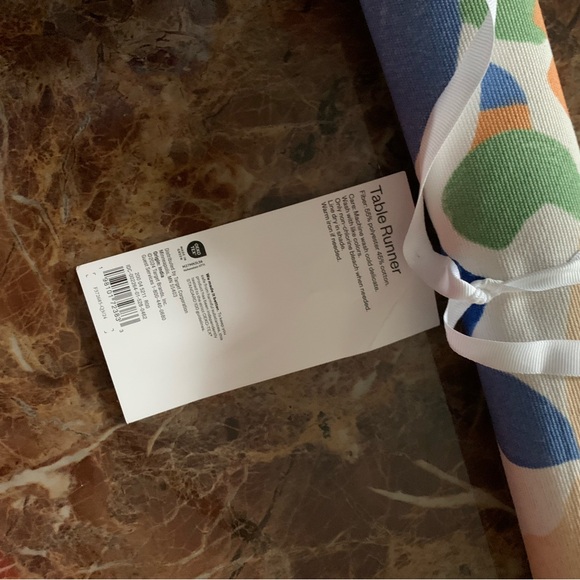 Essentials Multicolor Party Table Runner - Picture 3 of 3